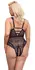 Cottelli Curves Body Lace 85D/L - Elegant Crotchless Lace Bodysuit