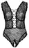 Cottelli Curves Body Lace 85D/L - Elegant Crotchless Lace Bodysuit