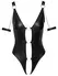 Cottelli Bondage Body L Black - Adjustable Matte Look with Restraints