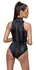 Cottelli PARTY Body Snake XL - Shiny Snakeskin Pattern, 2-Way Zip
