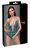 Cottelli Lingerie Body Teal Lace with Open Design Adjustable Straps M