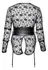 Cottelli Bondage Body 3XL Lace Long Sleeve with Rose-Gold Accents