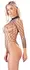 Cottelli Collection Fence Net Bodysuit S-L Black High-Leg Design