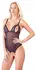 Cottelli Collection Body M Semi-Transparent Lace, Open Design, Adjustable