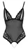 Cottelli Collection Body M Semi-Transparent Lace, Open Design, Adjustable