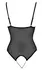 Cottelli Collection Body M Semi-Transparent Lace, Open Design, Adjustable