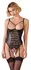 Cottelli Collection String Body with Shelf Bra, Lace, Rhinestones, 85B/L