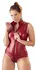 Cottelli Collection Body Zip Red L Matt Finish Two-Way Zipper