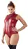 Cottelli Collection Body Zip Red L Matt Finish Two-Way Zipper