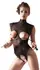 Cottelli Collection Lingerie Body L Black Lace & Chain Details