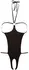 Body Sexy Open S-L Black Rhinestone Straps by Cottelli Collection