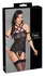 Cottelli BONDAGE Basque S - Adjustable Powernet Bodysuit, Black