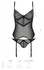 Passion Zinnia Corset L/XL - Eco Collection, Transparent Lace Set