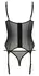 Passion Zinnia Corset L/XL - Eco Collection, Transparent Lace Set