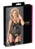 Cottelli Collection Cami Suspender M Transparent Powernet Wet Look