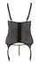 Cottelli Collection Cami Suspender 4XL with Lace Accents, Black