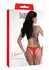 Naomi Strappy Crotchless Tanga - Elegant Open Design, Black, S/M & L/XL
