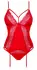 Obsessive Diyosa Corset XS/S Red - Adjustable Straps & Lace Details