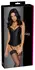 Cottelli PARTY Satin Overbust Corset Black L Adjustable Fit