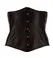 Cottelli Collection Open Cup Corset M Black Adjustable Lace-Up