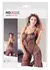 Cottelli Collection Catsuit S-L Lace Pattern, Seamless, Black