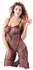 Cottelli Collection Catsuit S-L Lace Pattern, Seamless, Black
