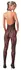 Cottelli Collection Net Catsuit with Decorative Pearls L/XL Black