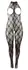 Cottelli Collection Lace Catsuit Open Bust XL-XXL Black, Footed, Halterneck
