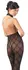Cottelli Collection Lace Catsuit Open Bust Black S-L Adjustable Fit