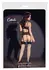 Cottelli Collection Stockings Seam Elegant 20 DEN with Bow Black M/L