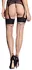 Cottelli Collection Stockings Seam Elegant 20 DEN with Bow Black M/L