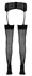 Cottelli Collection Stockings Black Seam Classic 15 Denier L/XL