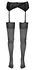 Cottelli Collection Stockings 20 Denier Velvet Soft Classic Border Black