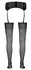 Cottelli Collection Stockings 20 Denier Velvet Soft Classic Border Black