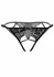 Inez Strappy Lace Bikini Open Design S/M & L/XL Black
