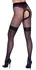 Cottelli LEGWARE Pantyhose Model 4136360 with Mesh Overknees, Black, 30 DEN