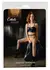 Cottelli Collection Fence Net Suspender Tights S-L, Black, Stretch Fit
