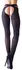 Cottelli Collection Stockings Black L/XL with Waist Strap Detail