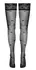 Cottelli LEGWARE Rose Hold-Up Stockings Black Lace 20 DEN Oeko-Tex