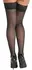Cottelli Legware Seam Hold-Up Stockings with Lace Top, Black, 20 DEN