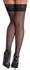 Cottelli LEGWARE Hold-Up Stockings Black Lace 20 Den 8cm Silicone Band