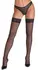 Cottelli LEGWARE Stockings Black 20 DEN Lace Top Hold-Up 5 Size