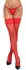 Cottelli Legware Red Hold-Up Stockings 20 Den, Lace Top, Size Adjustable