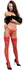 Cottelli LEGWARE Red Hold-Up Stockings 20 DEN Lace Top Silicone Grip
