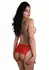 Nicolette Crotchless Panty Eyelash Lace Mesh Strappy Open Back S/M L/XL