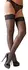 Cottelli Collection Hold-Up Stockings Dots 25 DEN, Black, Size Universal