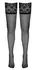 Cottelli Collection Hold-Up Stockings Floral Lace Top 20 DEN Black
