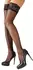 Cottelli Collection Hold-up Stockings Black 20 Denier Lace Top Size 2
