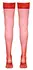 Cottelli Collection Hold-Up Stockings Red 17 Denier Lace Top
