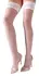 Cottelli Collection Hold-up Stockings White 17 Denier Lace Top